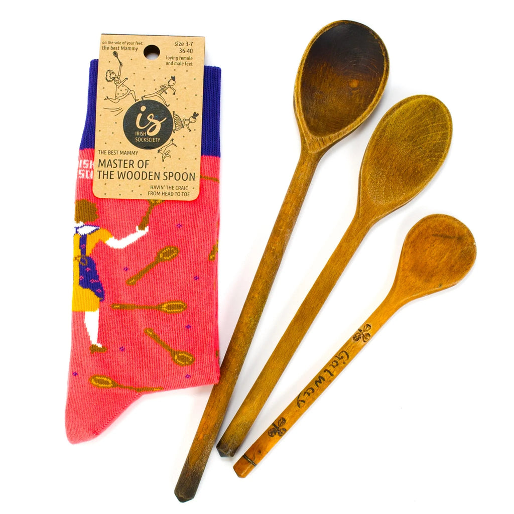 Irish Mammy Socks, master of the wooden spoon
