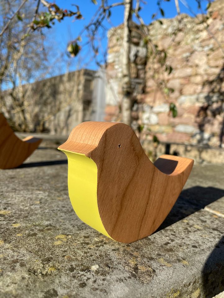 Little Bird : Wooden Robins Gift Set of 3 in 3 Colours
