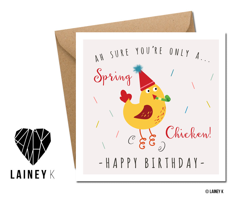 Happy Birthday Spring chicken