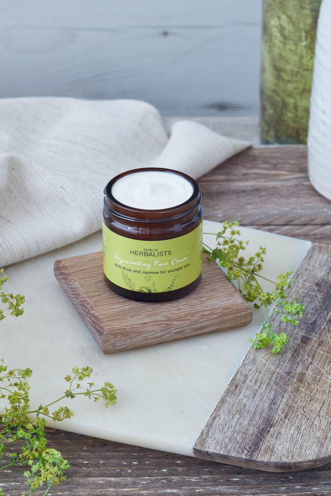 Rejuvenating Face Cream With Rose and Jasmine for younger skin