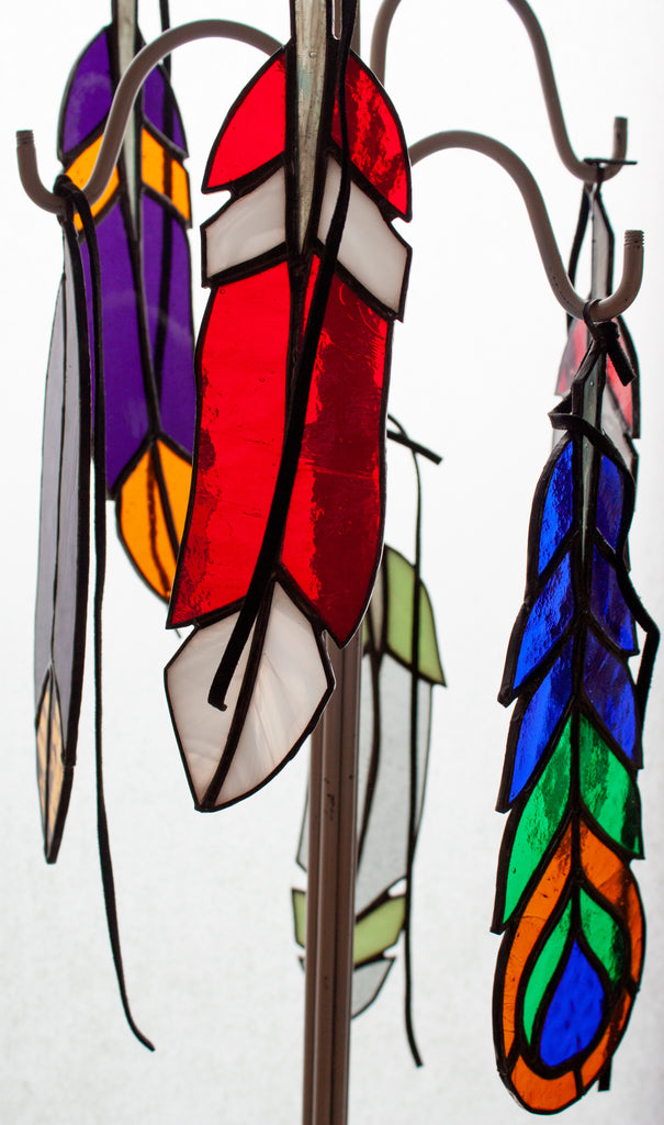 Stain Glass  Feather's