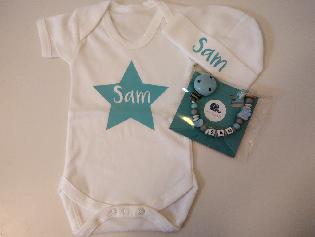Personalised Baby Gift Set