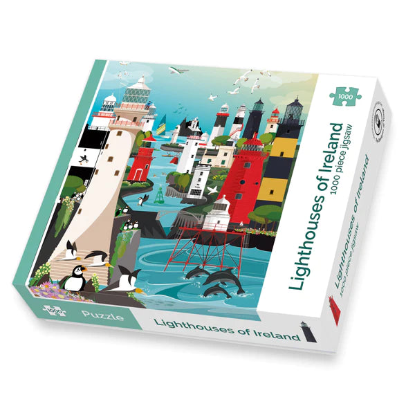 Lighthouses of Ireland Jigsaw Puzzle